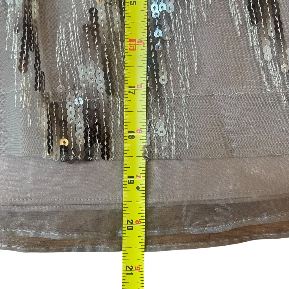 Antonio Melani sequined tulle mini skirt Della Size 0 - Picture 8 of 16